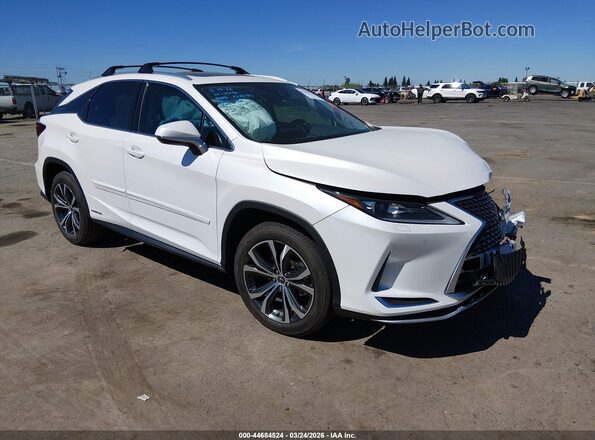 2T2HGMDA3LC043875 2020 LEXUS RX 450H White Передня права чверть