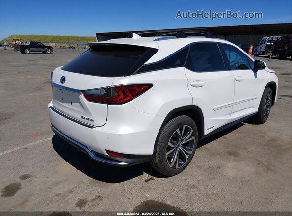 2T2HGMDA3LC043875 2020 LEXUS RX 450H White Задня права чверть