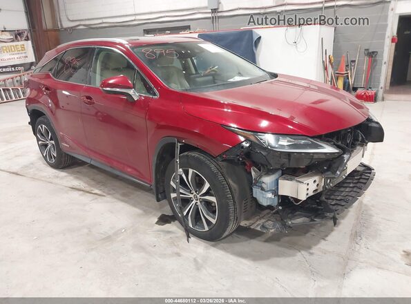 2T2HGMDA4LC047420 2020 LEXUS RX 450H Red წინა მარჯვენა