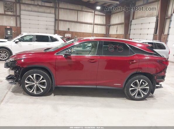 2T2HGMDA4LC047420 2020 LEXUS RX 450H Red სალონის 360-გრადუსიანი ხედი