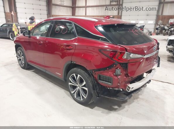 2T2HGMDA4LC047420 2020 LEXUS RX 450H Red უკანა მარცხენა
