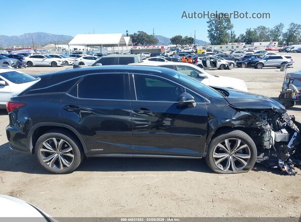 2T2HGMDA4LC048017 2020 LEXUS RX 450H Black Вид задньої частини салону