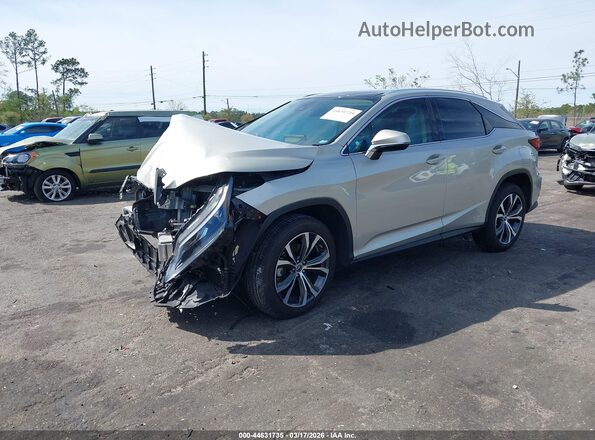 2T2HGMDA6LC043904 2020 LEXUS RX 450H Champagne წინა მარცხენა ხედი სამი მეოთხედიდან