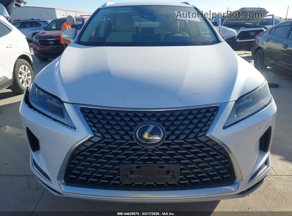 2T2HGMDA7MC071177 2021 LEXUS RX 450H White Widok zestawu wskaźników