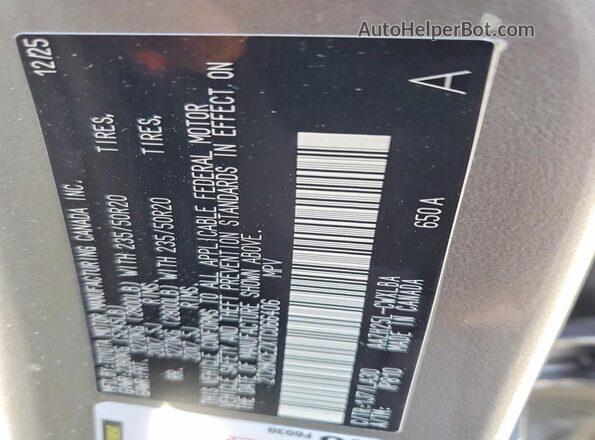 2T2HKCEZXTC066406 2026 LEXUS NX Gray Widok naklejki z numerem VIN