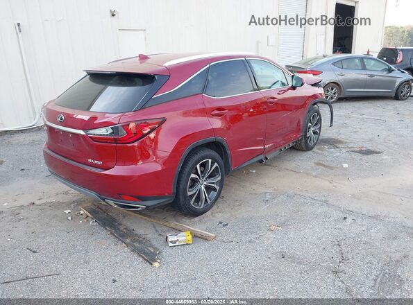 2T2HZMAA0MC208801 2021 LEXUS RX 350 Темно-бордовый Задняя правая четверть