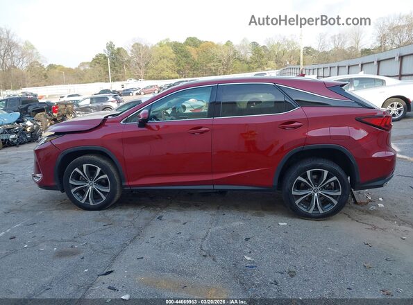 2T2HZMAA0MC208801 2021 LEXUS RX 350 Темно-бордовый Вид задней части салона