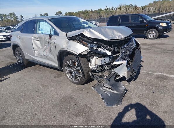 2T2HZMAA2MC185330 2021 LEXUS RX 350 Серебряный Передняя правая четверть