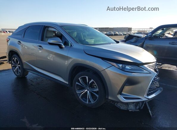 2T2HZMAA4MC215654 2021 LEXUS RX 350 Серебряный Передняя правая четверть