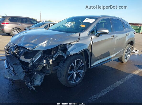 2T2HZMAA4MC215654 2021 LEXUS RX 350 Серебряный Передняя левая четверть