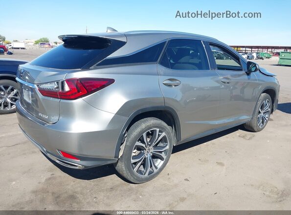 2T2HZMAA4MC215654 2021 LEXUS RX 350 Серебряный Задняя правая четверть