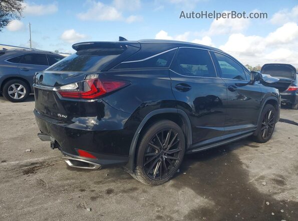 2T2HZMAA6LC166262 2020 LEXUS RX Черный Задняя правая четверть