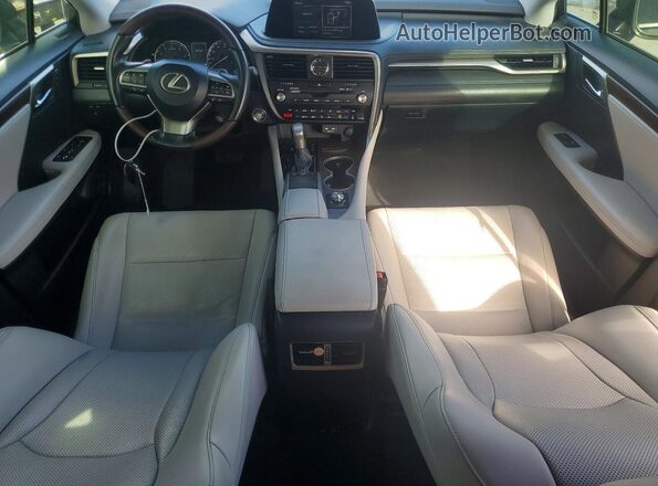 2T2HZMAA6LC166262 2020 LEXUS RX Черный Вид панели приборов
