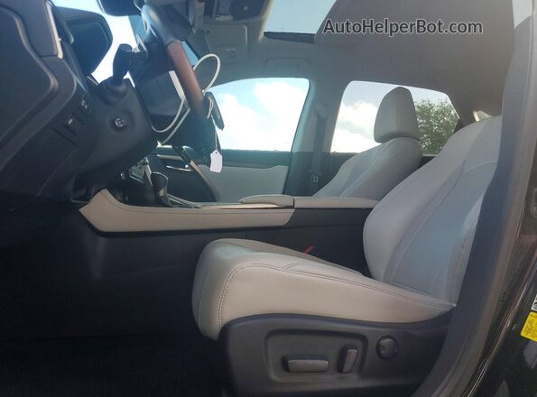 2T2HZMAA6LC166262 2020 LEXUS RX Черный Вид салона спереди