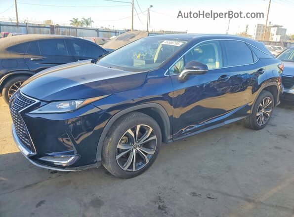2T2HZMAA7LC165539 2020 LEXUS RX 350 Синий Передняя левая четверть