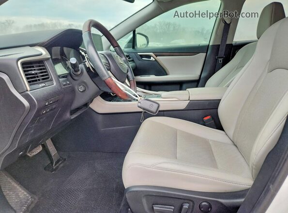 2T2HZMAA9LC180818 2020 LEXUS RX White Widok wnętrza z przodu
