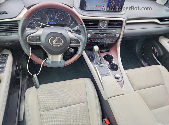 2T2HZMAA9LC180818 2020 LEXUS RX White Widok deski rozdzielczej