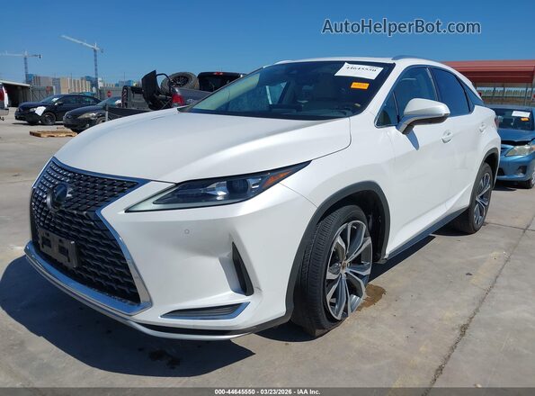 2T2HZMAA9MC201345 2021 LEXUS RX 350 Белый Передняя левая четверть