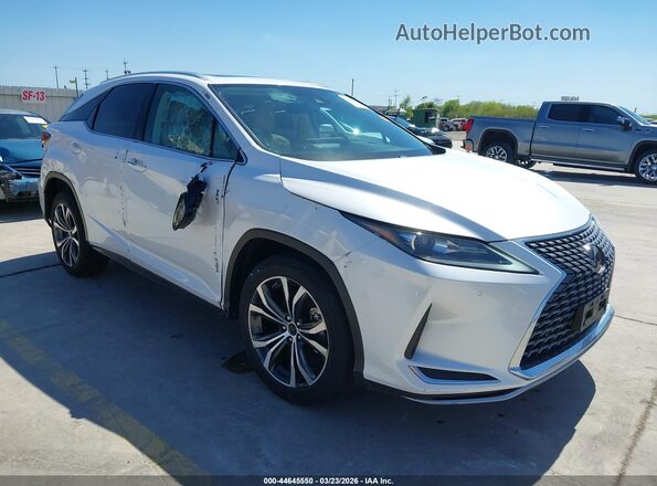 2T2HZMAA9MC201345 2021 LEXUS RX 350 Белый Передняя правая четверть