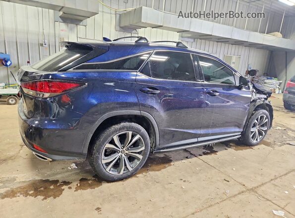 2T2HZMDA4MC281309 2021 LEXUS RX Blue უკანა მარჯვენა
