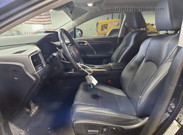 2T2HZMDA4MC281309 2021 LEXUS RX Blue წინა სალონის ხედი