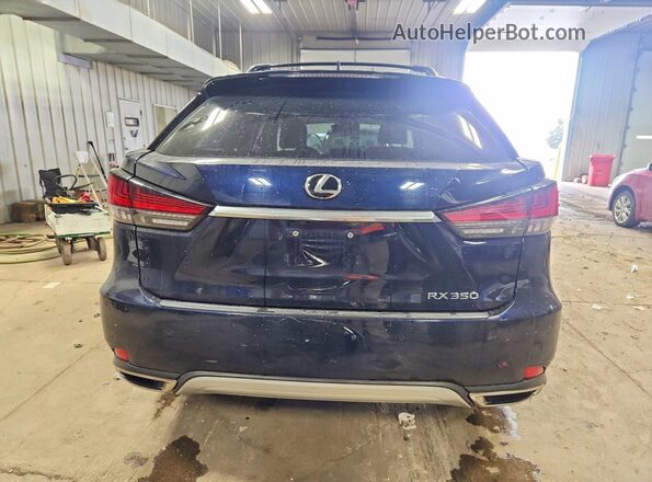 2T2HZMDA4MC281309 2021 LEXUS RX Blue უკანა ხედი
