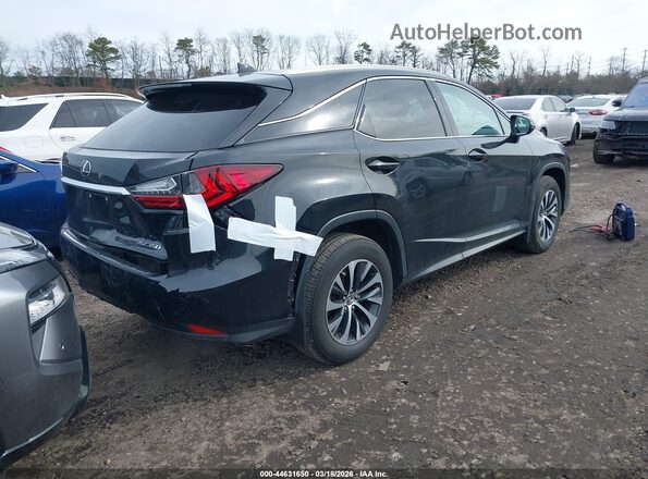2T2HZMDA9NC314208 2022 LEXUS RX 350 Черный Задняя правая четверть