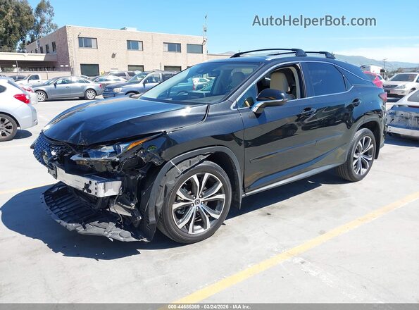 2T2HZMDAXLC215328 2020 LEXUS RX 350 Черный Передняя левая четверть