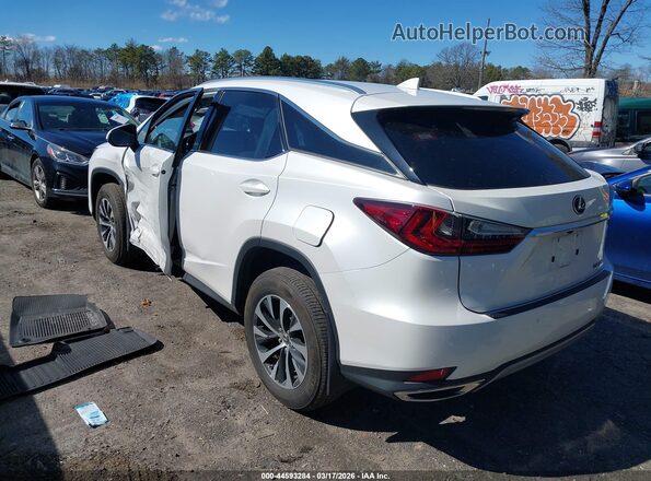 2T2HZMDAXNC365782 2022 LEXUS RX 350 White Tył lewy