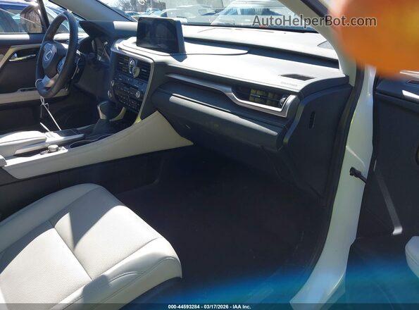 2T2HZMDAXNC365782 2022 LEXUS RX 350 White Widok wnętrza z przodu