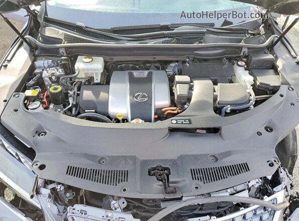 2T2JGMDA6MC057739 2021 LEXUS RX Gray ძრავის განყოფილების ხედი