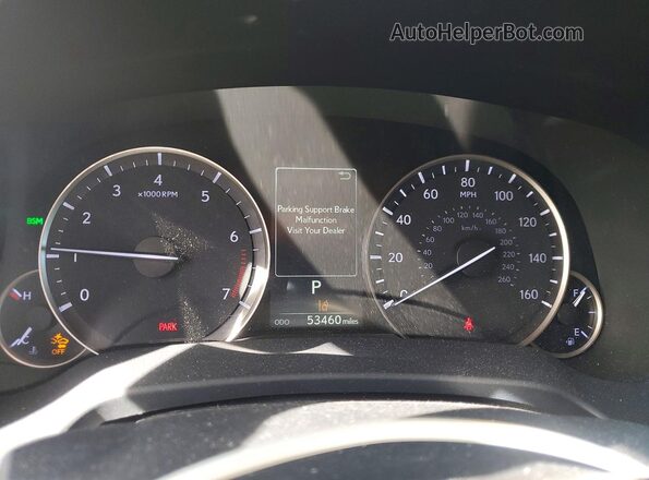2T2JZMAA2LC154109 2020 LEXUS RX White Вид щитка приладів