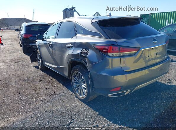 2T2JZMDA3NC363907 2022 LEXUS RX 350 Серый Задняя левая четверть