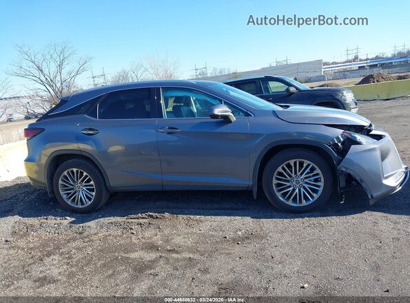 2T2JZMDA3NC363907 2022 LEXUS RX 350 Серый Вид задней части салона