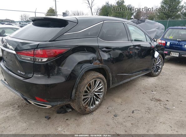 2T2JZMDA8LC250676 2020 LEXUS RX 350 Черный Задняя правая четверть