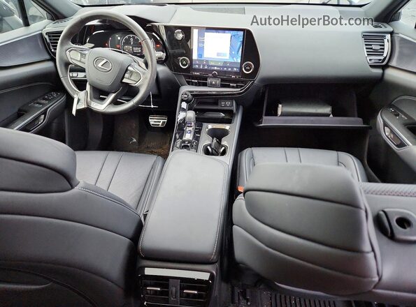 2T2KGCEZ2SC075509 2025 LEXUS NX Gray Widok deski rozdzielczej
