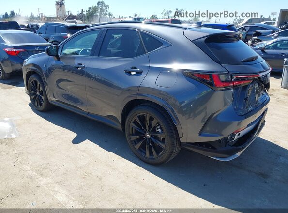 2T2KGCEZ7SC060925 2025 LEXUS NX 350 Gray უკანა მარცხენა