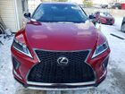 2022 Lexus Rx 350 F Sport Красный vin: 2T2SZMDA0NC358393