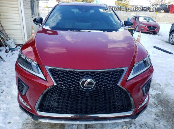 2T2SZMDA0NC358393 2022 LEXUS RX Красный Вид спереди