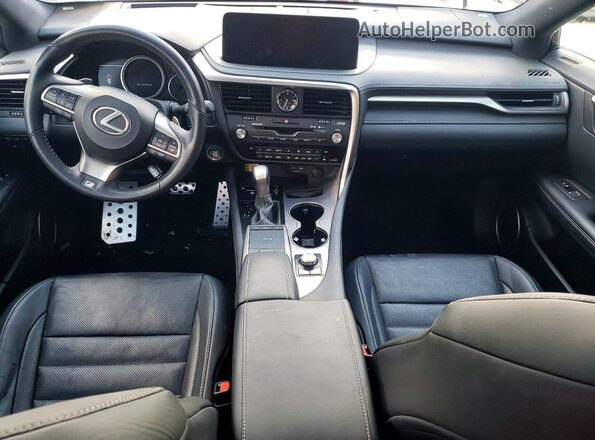 2T2SZMDA0NC358393 2022 LEXUS RX Красный Вид панели приборов