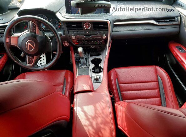 2T2SZMDAXLC248321 2020 LEXUS RX Black Widok deski rozdzielczej