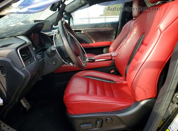 2T2SZMDAXLC248321 2020 LEXUS RX Black Widok wnętrza z przodu