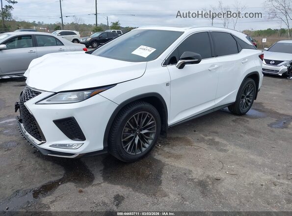 2T2YZMDAXNC358735 2022 LEXUS RX 350 White Front left