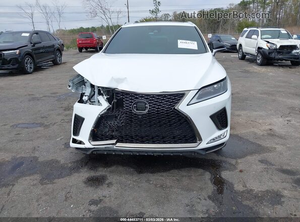 2T2YZMDAXNC358735 2022 LEXUS RX 350 White Rear interior view