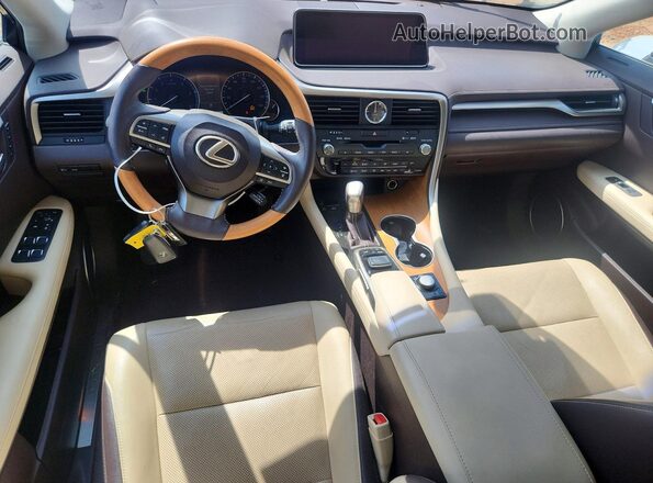 2T2ZZMCA2GC012235 2016 LEXUS RX Серый Вид панели приборов