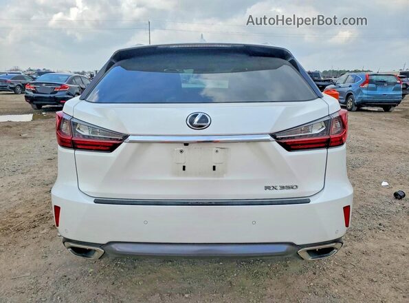 2T2ZZMCA2JC107840 2018 LEXUS RX Белый Вид сзади