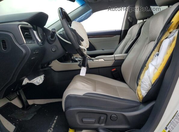 2T2ZZMCA2JC107840 2018 LEXUS RX Белый Вид салона спереди