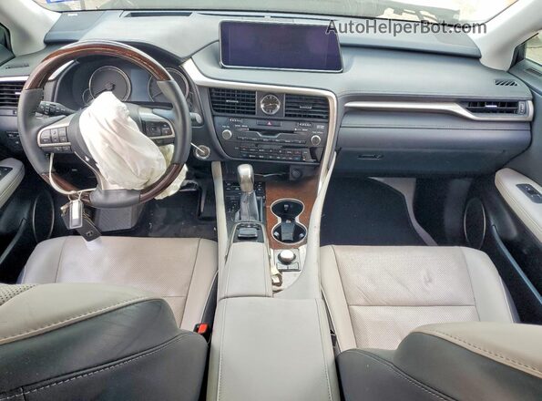 2T2ZZMCA2JC107840 2018 LEXUS RX Белый Вид панели приборов