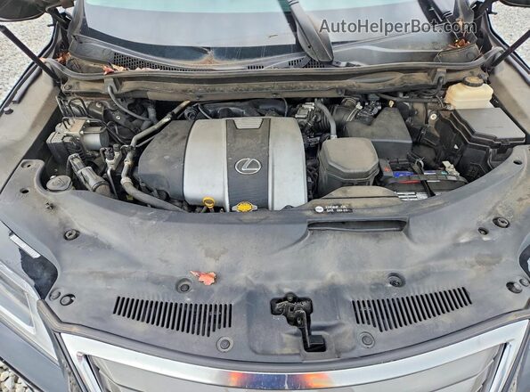2T2ZZMCA3GC009635 2016 LEXUS RX Черный Вид подкапотного пространства