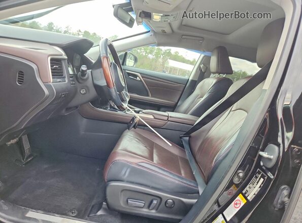 2T2ZZMCA3GC009635 2016 LEXUS RX Черный Вид салона спереди